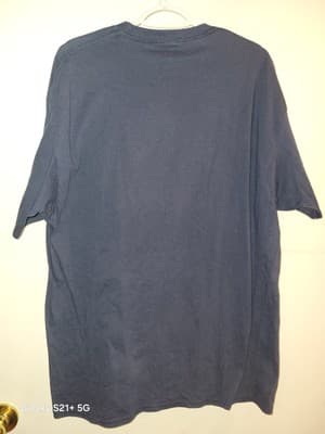 Dallas Cowboys Football Academy HEB XL Blue T-Shirt w/ 2 Silver Autographs - Thumbnail 9