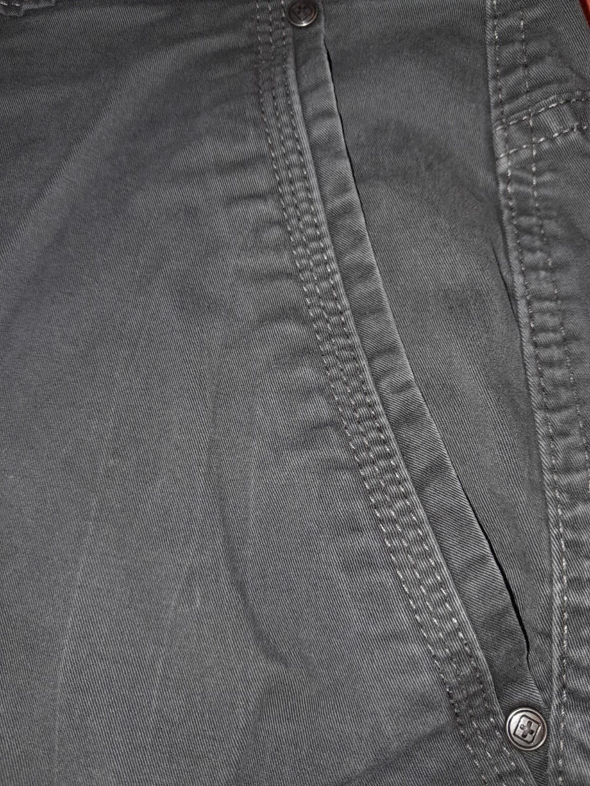 Swiss Tech Straight Leg Pants Men's 38x30 (40.5"x31.5") Steel Gray Flat Front - Thumbnail 8