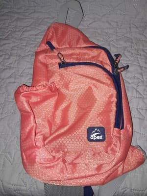 Apex Survival Tactical Multiple Pockets Crossbody Shoulder Bag Orange Lightweigh - Thumbnail 2