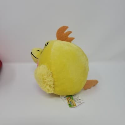 ANGRY BIRDS Space Purple Laser Bird & KooKoo Zoo Yellow Bird Plush Lot - Thumbnail 7