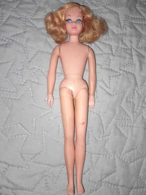 Vtg 1969 Mattel Barbie Dramatic New Living Skipper Doll 70s Strawberry Blonde - Thumbnail 2