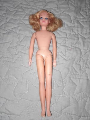 Vtg 1969 Mattel Barbie Dramatic New Living Skipper Doll 70s Strawberry Blonde - Image 1