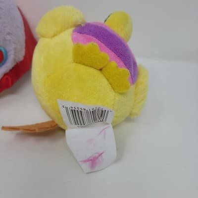 ANGRY BIRDS Space Purple Laser Bird & KooKoo Zoo Yellow Bird Plush Lot - Thumbnail 10