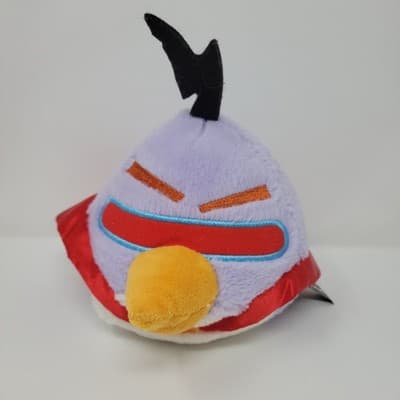 ANGRY BIRDS Space Purple Laser Bird & KooKoo Zoo Yellow Bird Plush Lot - Thumbnail 12
