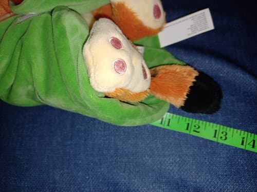 Aladdins Baby Rajah Tiger Wrapped Leaf Blanket 10" Plush Disney Parks Exclusive - Thumbnail 6