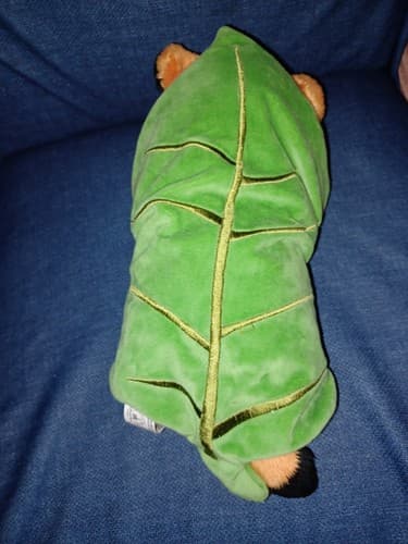 Aladdins Baby Rajah Tiger Wrapped Leaf Blanket 10" Plush Disney Parks Exclusive - Thumbnail 4