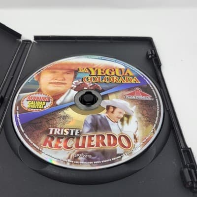 ANTONIO AGUILAR La Yegua Colorada Triste Recuerdo CD Spanish Ranchera Music - Thumbnail 4