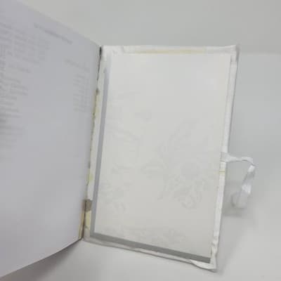 First Communion Keepsake Bible Spanish Nuevo Testamento White Silver Baptism - Thumbnail 12