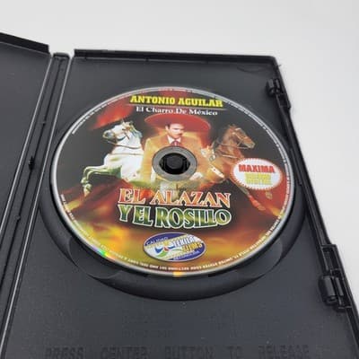 ANTONIO AGUILAR El Alazan Y El Rosillo DVD Spanish Western Ranchera Movie - Thumbnail 6
