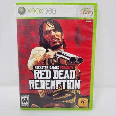 RED DEAD REDEMPTION Xbox 360 Game Complete Western Rockstar NTSC - Thumbnail 2