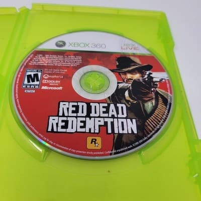 RED DEAD REDEMPTION Xbox 360 Game Complete Western Rockstar NTSC - Thumbnail 8