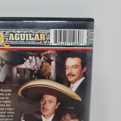 ANTONIO AGUILAR El Alazan Y El Rosillo DVD Spanish Western Ranchera Movie - Thumbnail 5
