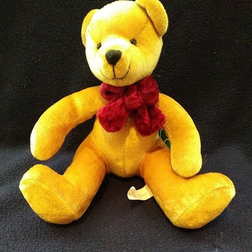 "Razzles" Velvet Bear Plush Vtg. Russ Brand Royal Winterfest Teddy Bear OOP NOS - Thumbnail 6