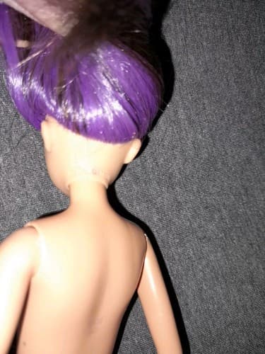 Barbie Skipper Babysitters Doll 2010 Brown Hair Purple Streaks Blue Eyes 10.5" - Thumbnail 6