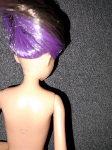 Barbie Skipper Babysitters Doll 2010 Brown Hair Purple Streaks Blue Eyes 10.5" - Thumbnail 8