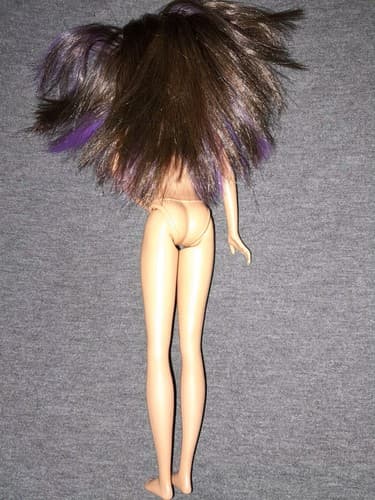 Barbie Skipper Babysitters Doll 2010 Brown Hair Purple Streaks Blue Eyes 10.5" - Thumbnail 4
