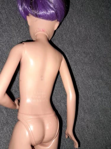 Barbie Skipper Babysitters Doll 2010 Brown Hair Purple Streaks Blue Eyes 10.5" - Thumbnail 5