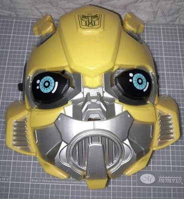 Transformers Rise of the Beasts Roleplay Mask Bumblebee Costume Wall Plaque - Image 1