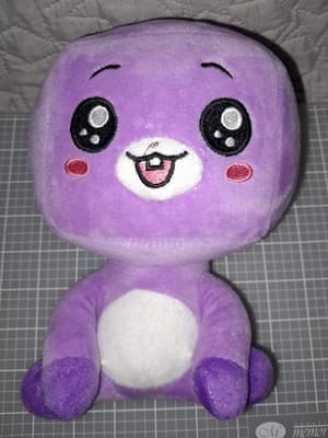 Lankybox Smiling One Tooth FOXY 8” Plush Soft Purple Embroidered Face HTF - Image 1