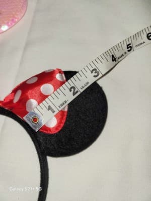 Minnie Mouse Ears Disney Headband bundle lot 2 Classic Minnie & Pink Sparkle - Thumbnail 7