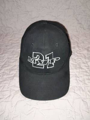 San Antonio Spurs Tim Duncan Cap Hat The Big Fundamental 21 MVP '02'03 NBA Champ - Thumbnail 4