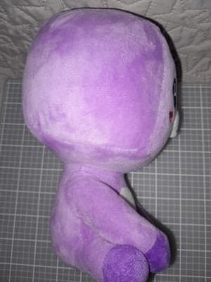 Lankybox Smiling One Tooth FOXY 8” Plush Soft Purple Embroidered Face HTF - Thumbnail 5