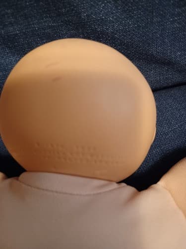 Vintage Cabbage Patch Kids Doll Dimple Brown Eyes Bald Signed 1978 1982 13" - Thumbnail 11
