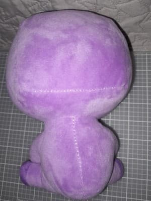 Lankybox Smiling One Tooth FOXY 8” Plush Soft Purple Embroidered Face HTF - Thumbnail 3
