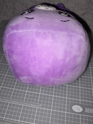 Lankybox Smiling One Tooth FOXY 8” Plush Soft Purple Embroidered Face HTF - Thumbnail 7