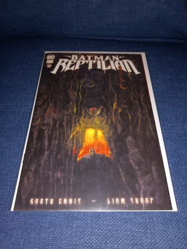 Batman Reptilian #2 (2021) DC Black Label Main Cover Liam Sharp VF/NM Unread - Thumbnail 2