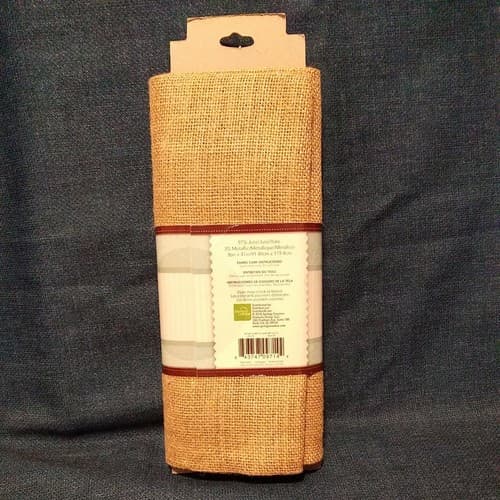 Crafty Cuts 1 Yard Brown Burlap 36 In x 47 In - Thumbnail 2