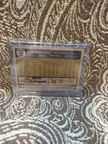 2010 Topps Heritage Alex Rodriguez Yankees #19 A-Rod MLB Card - Thumbnail 2