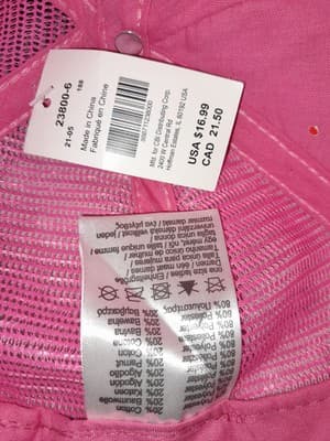 Claires Double Sequin Pink Trucker Style Mesh Back S/M Cap Hat Hook N Loop NWT - Thumbnail 8