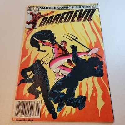 DAREDEVIL #194 (1983) Marvel - Klaus Janson - Elektra, Bullseye, Kingpin, etc. - Image 1