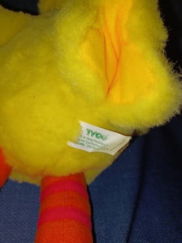Big Bird Plush 17” 1996 Tyco Jim Henson Production 6261 Vintage Sesame Street - Thumbnail 8