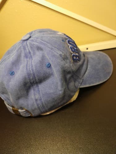 Brooklyn 1625 New York Hat Cap Strap Back Blue Denim Look Cotton Medium Adjustab - Thumbnail 4