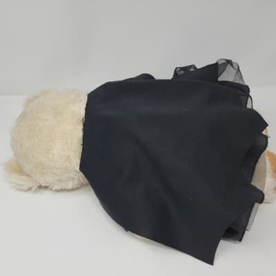 BUILD A BEAR Batgirl Teddy Bear Plush Cream Happy Hugs DC Comics Cape Tutu 15" - Thumbnail 5