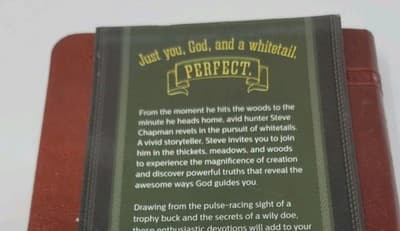 A Look At Life From A Deer Stand Devotional Steve Chapman Milano Softone Hunting - Thumbnail 9