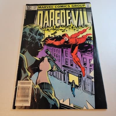 Daredevil #192 Mar 1983 Marvel Alan Brennert Klaus Janson Cover VF - Thumbnail 2