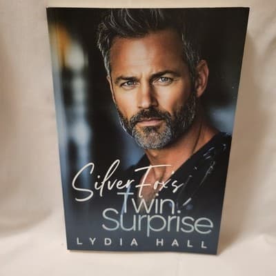 Silver Fox’s Twin Surprise Lydia Hall 2025 Paperback Romance Novel - Image 1