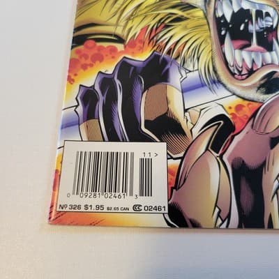 Uncanny X-MEN #326 1995 Gambit vs. Sabretooth Evil Natures Story | Minor Key - Thumbnail 3