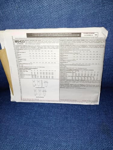 McCall’s M5423 Dress Pattern Uncut Size 6-14 Vintage 2000s Boho Chic Style - Thumbnail 2