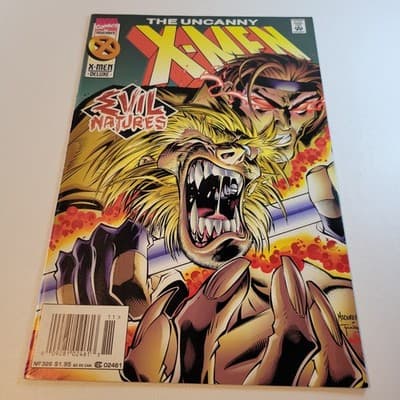 Uncanny X-MEN #326 1995 Gambit vs. Sabretooth Evil Natures Story | Minor Key - Image 1