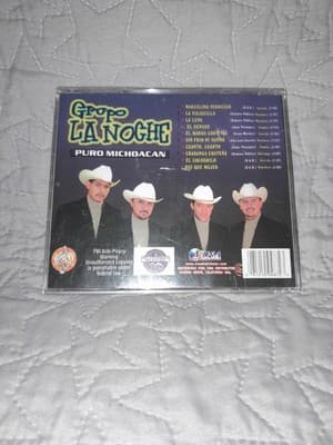 Grupo La Noche Sin Frio Ni Sueno Music CD Puro Michocan - Thumbnail 4