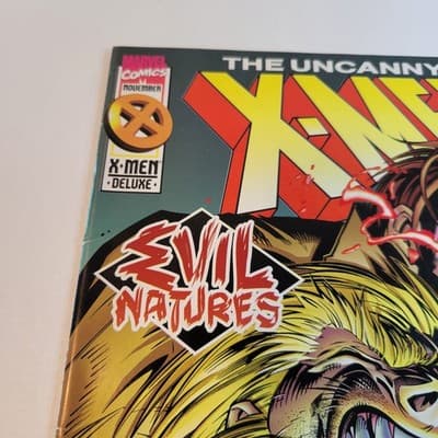 Uncanny X-MEN #326 1995 Gambit vs. Sabretooth Evil Natures Story | Minor Key - Thumbnail 5