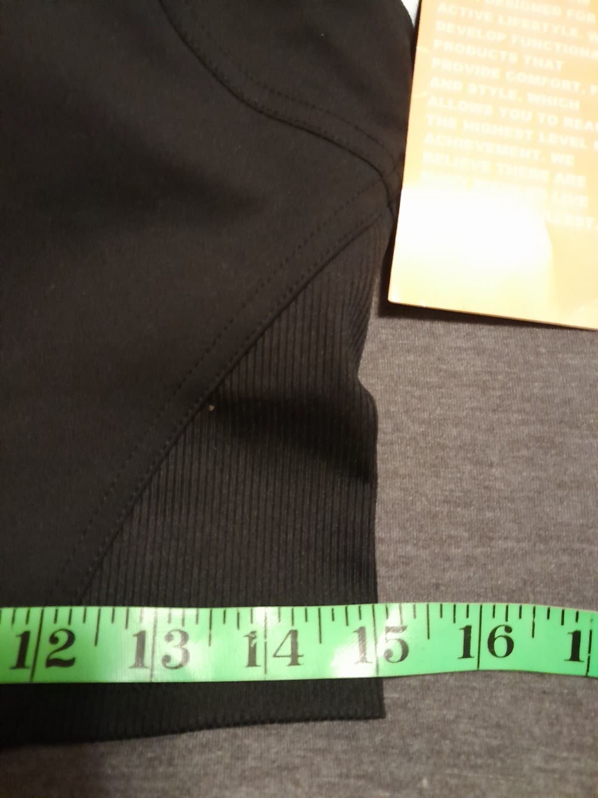 Avia Performance Seamless Sports Bra Black Size Large 12-14 New With Tags - Thumbnail 4