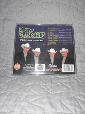 Grupo La Noche Sin Frio Ni Sueno Music CD Puro Michocan - Thumbnail 3