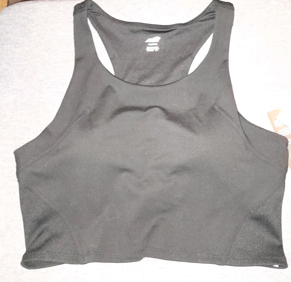 Avia Performance Seamless Sports Bra Black Size Large 12-14 New With Tags - Thumbnail 9