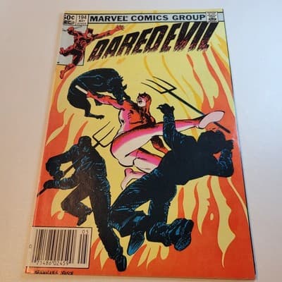 Daredevil 192, 193, 194 1983 Marvel 3 Issue Bronze Age Run Janson Hama VF - Thumbnail 14