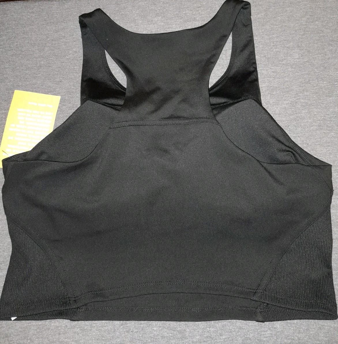 Avia Performance Seamless Sports Bra Black Size Large 12-14 New With Tags - Image 1